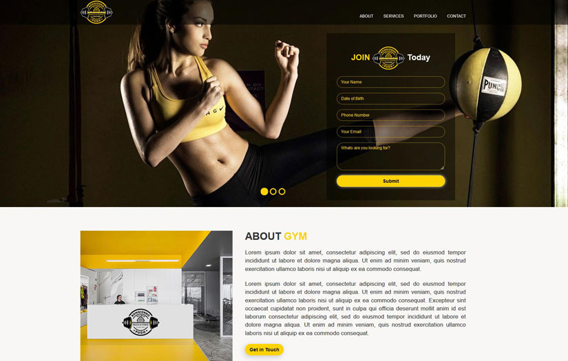 Bongiorno Gym screenshot 1