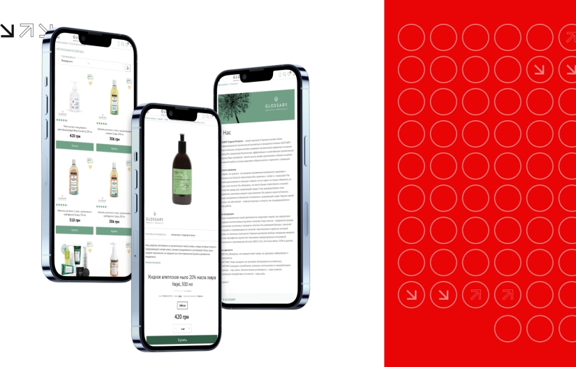 Development and support of the online store screenshot 2