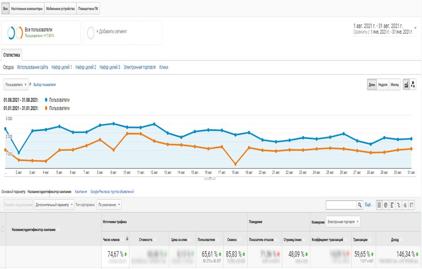 PPC case for Chudo Ostrov toy store chain screenshot 1