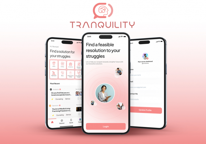 App Development for Tranquility screenshot 1
