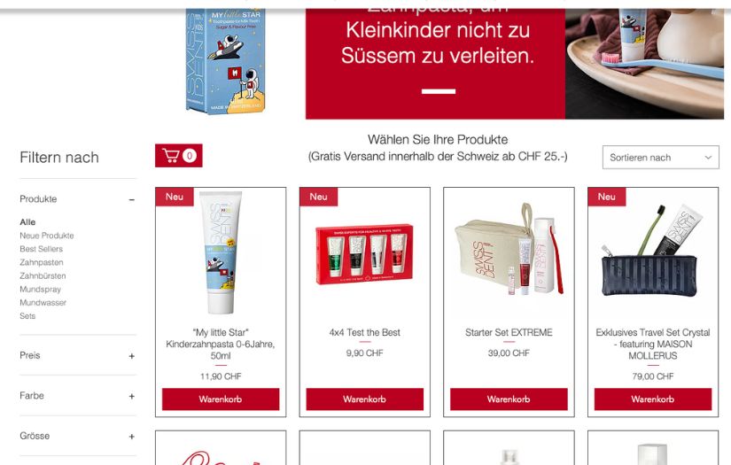 E-commerce Website screenshot 1