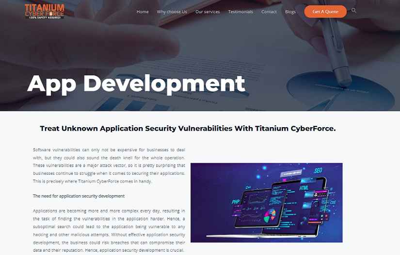 App Development screenshot 1