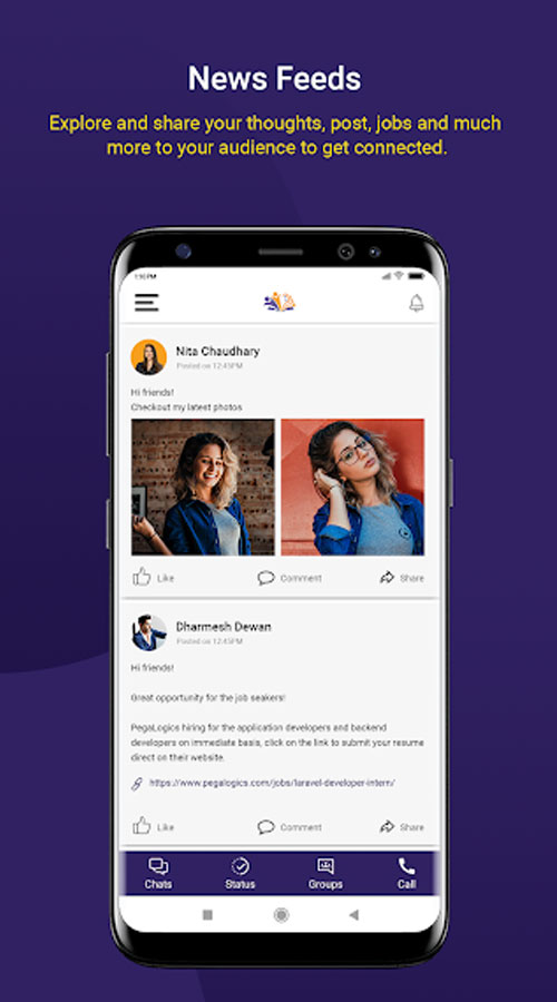 Study4Age - A Social Networking screenshot 1