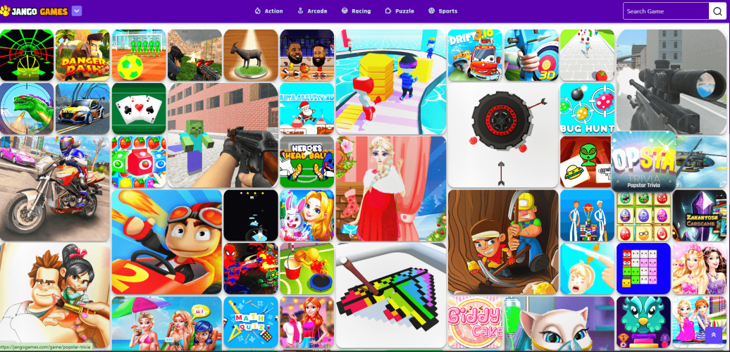 Jango Games Game Publishing Platform Developed By NapTech Labs screenshot 3