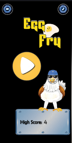 Egg Fry Arcade Games Developed By NapTech Labs screenshot 1