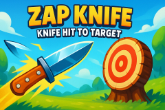 Zap Knife Hypercasual Game Developed By NapTech Labs