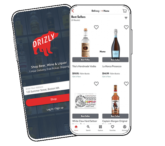Drizly  screenshot 1