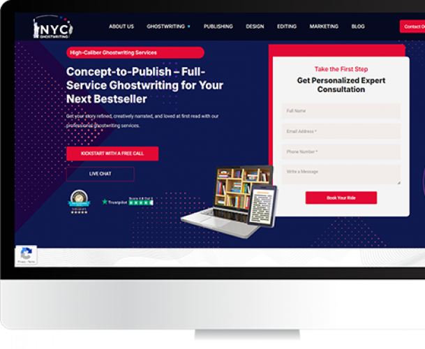 NYC Ghostwriting screenshot 1