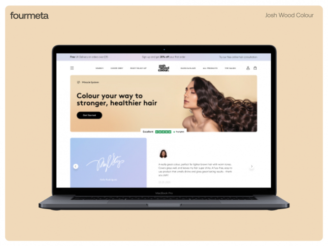Josh Wood Colour - Headless Shopify eCommerce screenshot 4