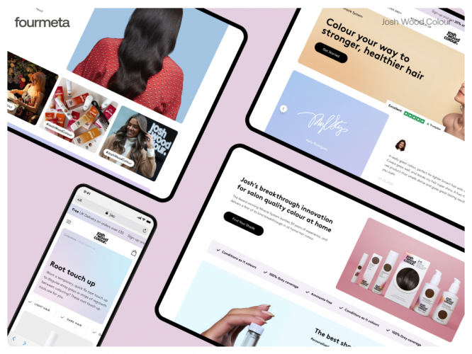 Josh Wood Colour - Headless Shopify eCommerce screenshot 5
