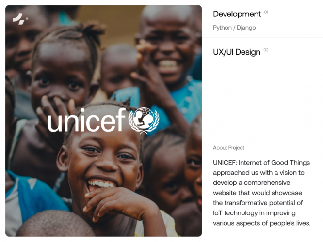 UX/UI Design & Development | UNICEF screenshot 5