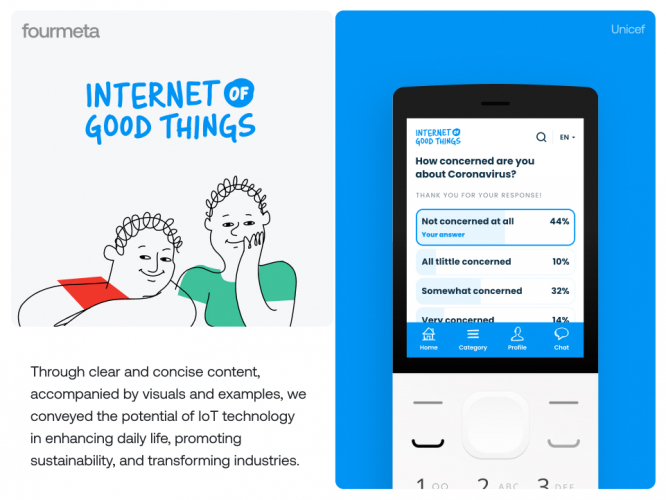 UX/UI Design & Development | UNICEF screenshot 2