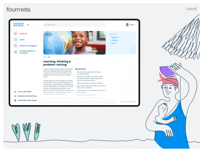 UX/UI Design & Development | UNICEF screenshot 4