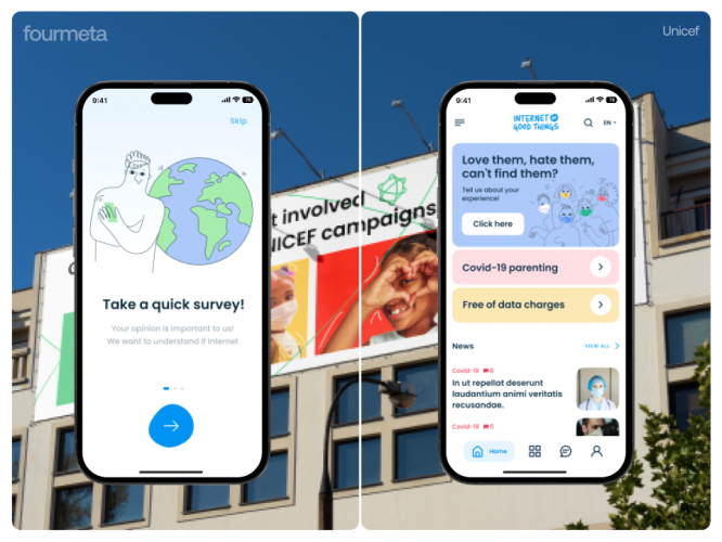 UX/UI Design & Development | UNICEF screenshot 3