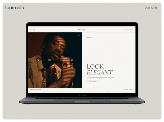 Shopify Design & Development | Dan John screenshot 2