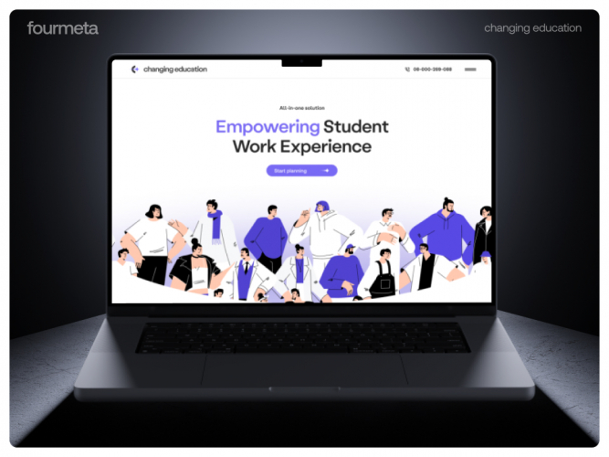 UX/UI Design & Development | Changing Education screenshot 1