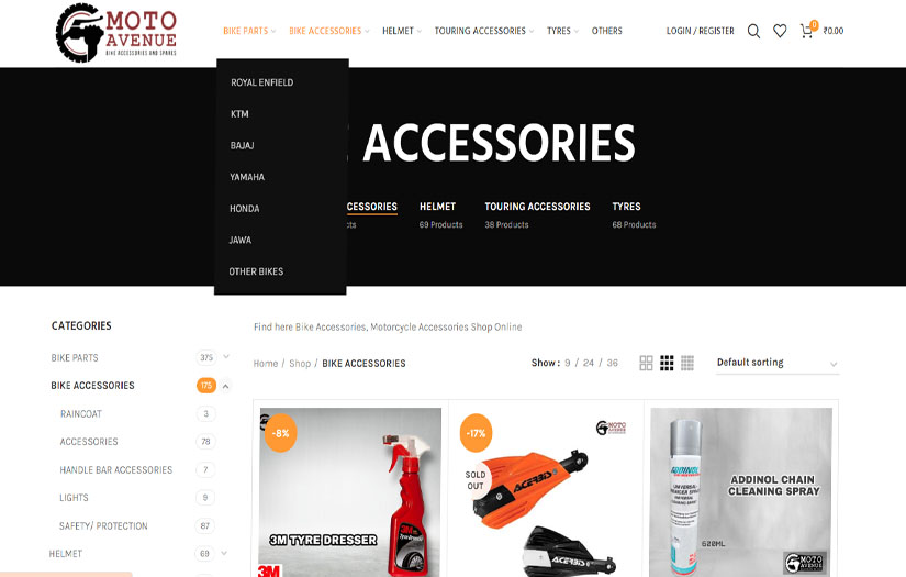 Moto Avenue screenshot 1