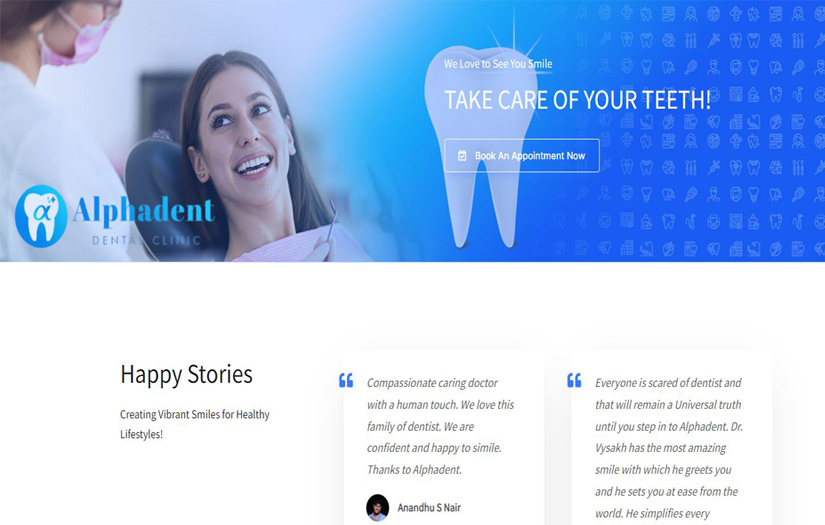 Alphadent screenshot 2