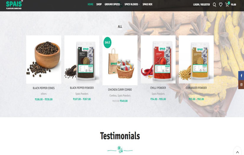 Spais Store screenshot 1