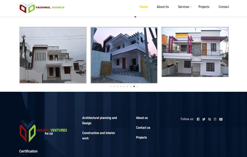 Yashnil Homes screenshot 1