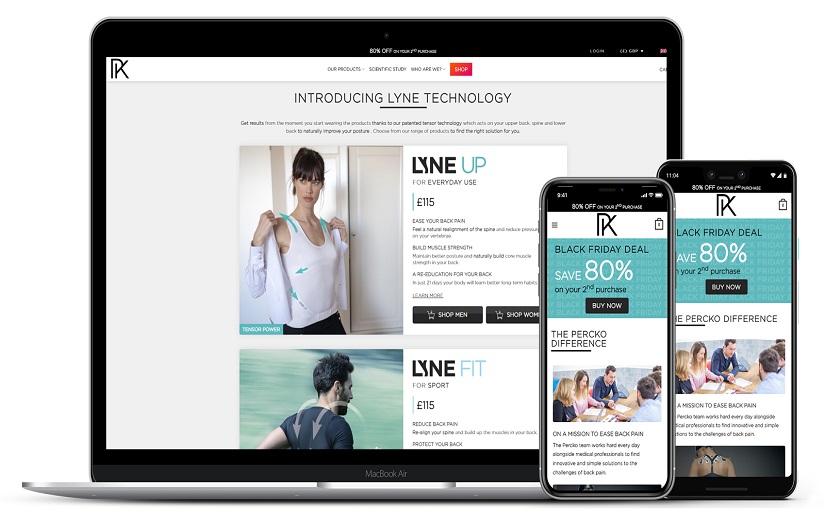 Medical Product eCommerce Website Development screenshot 1