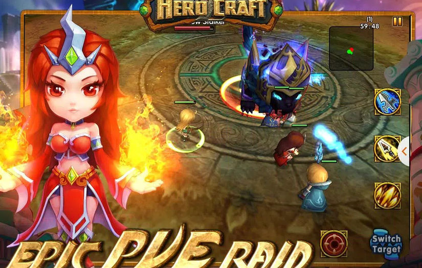 Herocraft screenshot 1