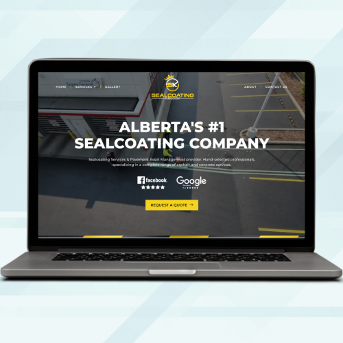 Sealcoating Kingdom (Web Design, Development, SEO) screenshot 1
