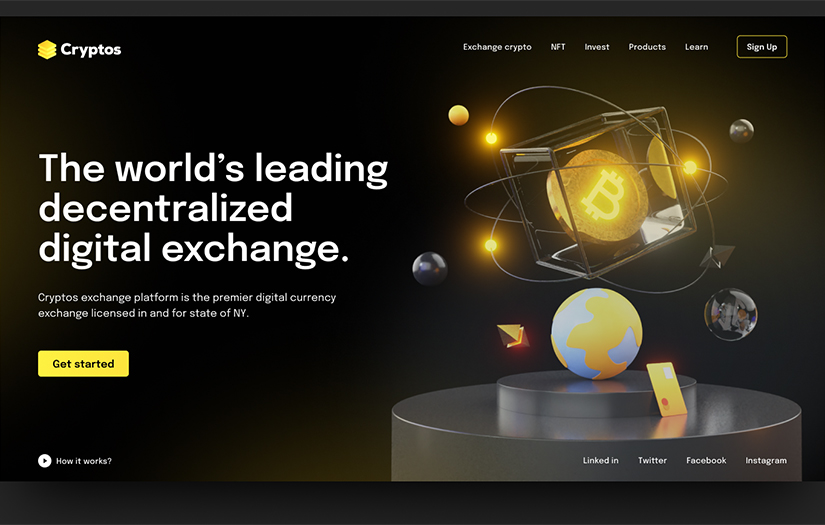 Cryptos Trading Platform screenshot 2
