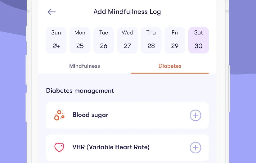 Neap - mental health mobile app for diabetics screenshot 6