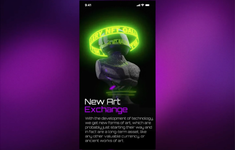 NFT Gallery Mobile App screenshot 4
