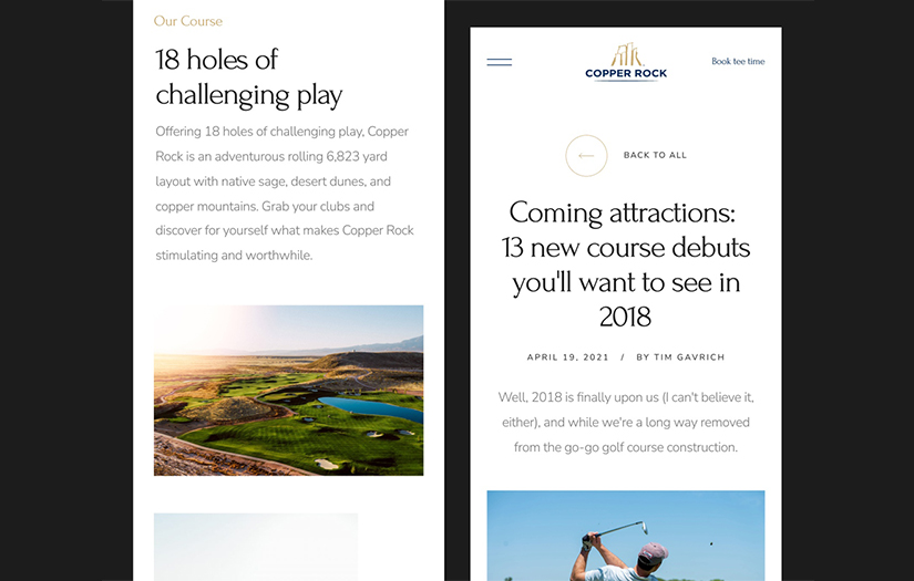 Copper Rock Golf Course screenshot 10