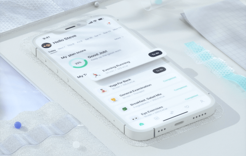 Healher - personalized healthcare plan Mobile app screenshot 1
