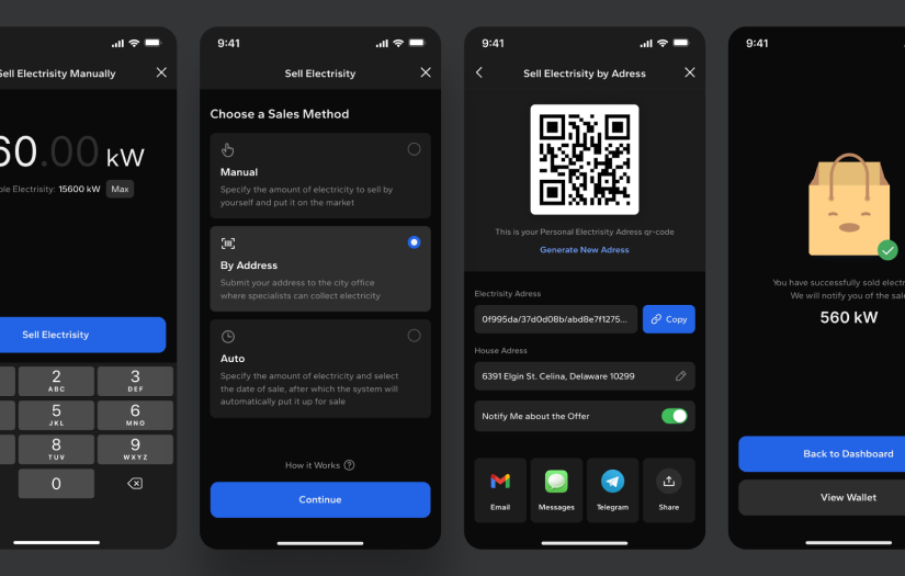 Ectopanel - Solar panels control Mobile App screenshot 1