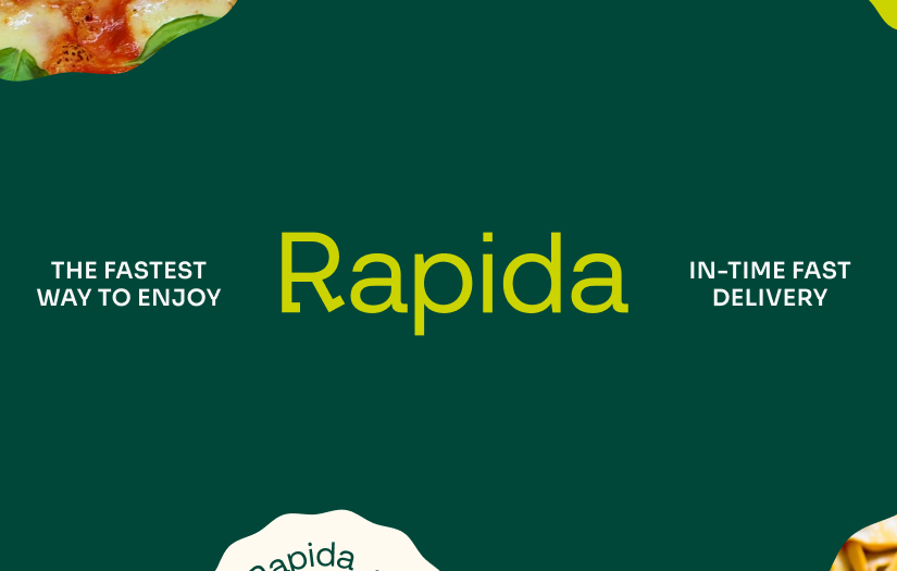 Rapida - Branding for delivery service screenshot 1
