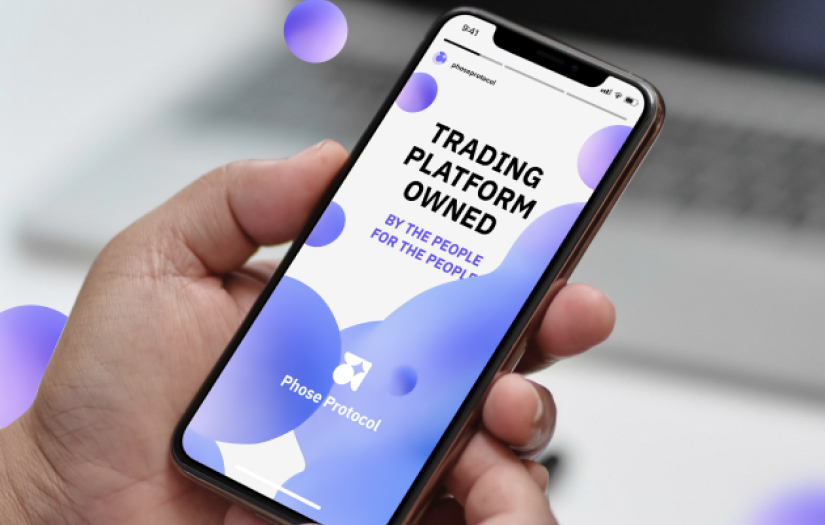 Phose Protocol - Branding for day trading platform screenshot 1