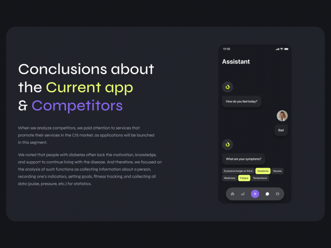 Glume - Healthcare mobile app for diabetics screenshot 2