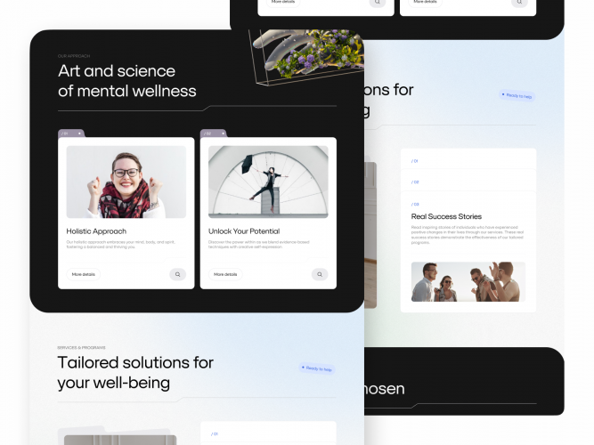 Cogni:wave - web platform for mental health support screenshot 1