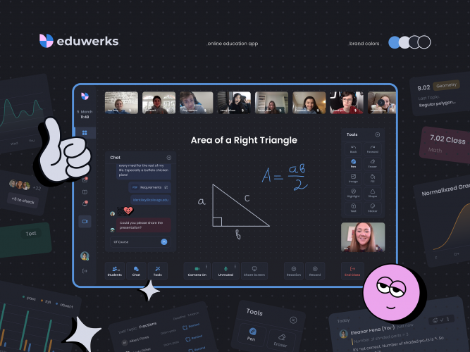 Eduwerks - E-learning Platform Design screenshot 1