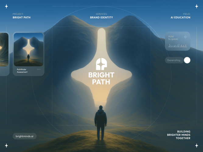 BrightPath AI – Education Logo & Branding screenshot 2