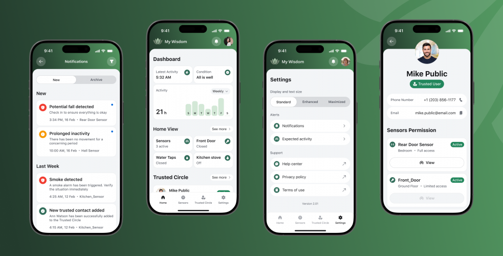 MyWisdom — a digital platform for safer, more connected aging screenshot 1
