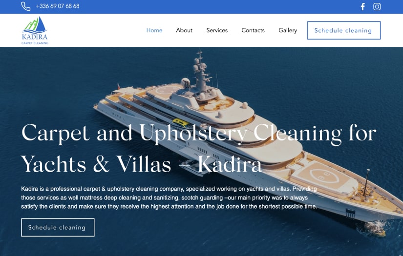 Website Design, SEO for Kadira screenshot 1