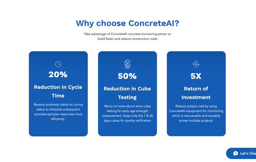 Website for Singapore technological company screenshot 1