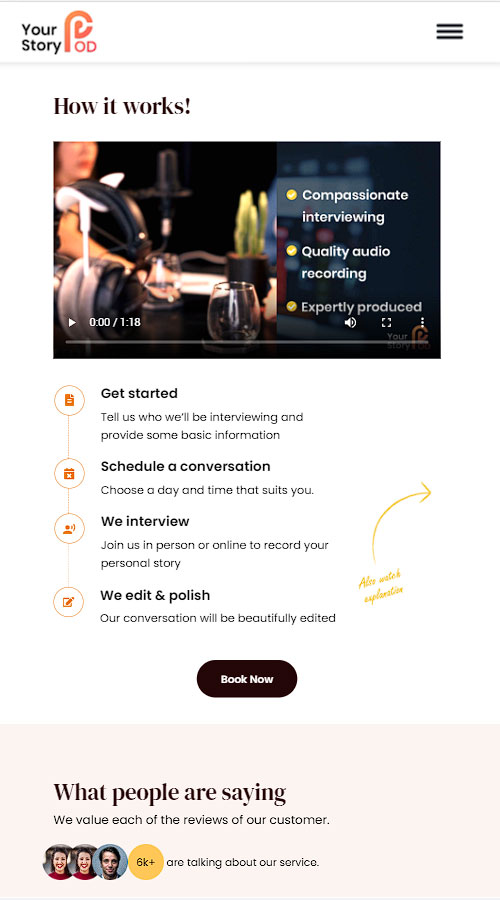 Your Story Pod screenshot 1
