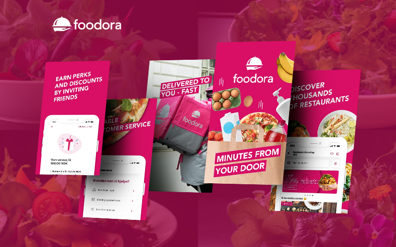 Foodora Mobile App screenshot 1
