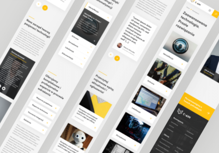  Modern website for a security systems provider screenshot 1