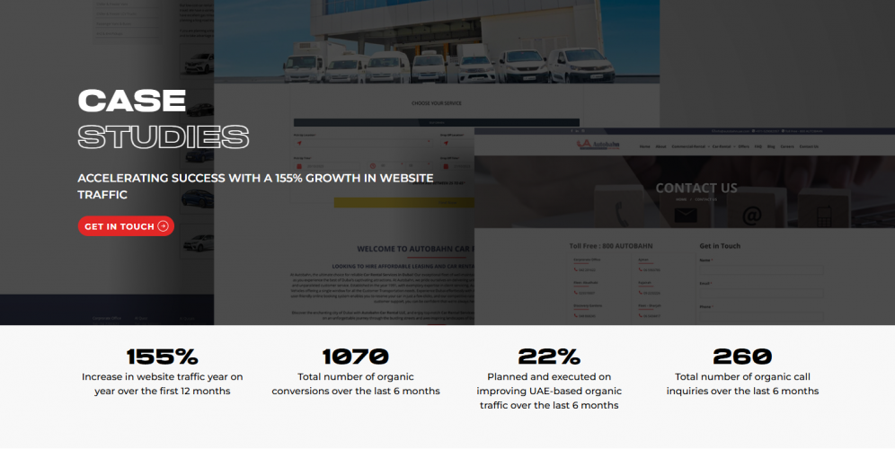 SEO-Led Organic Growth for an Automotive Brand screenshot 1