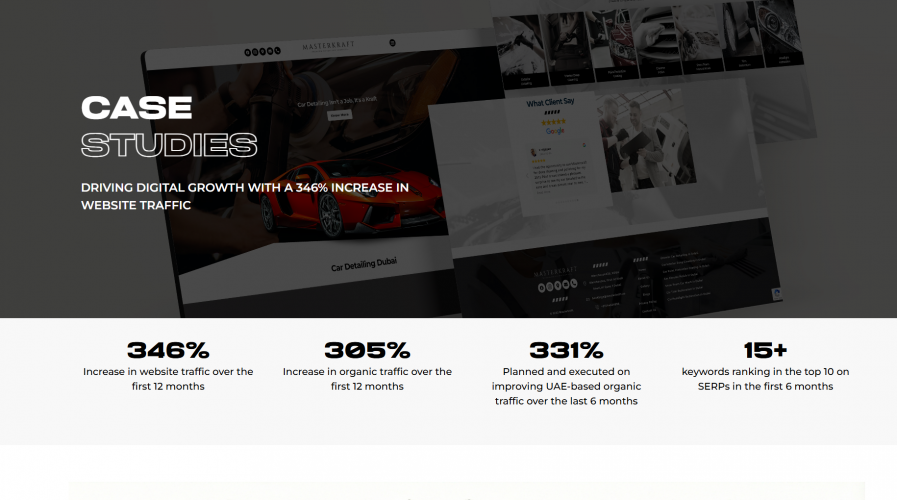 Driving Digital Growth with a 346% Increase in Website Traffic screenshot 1