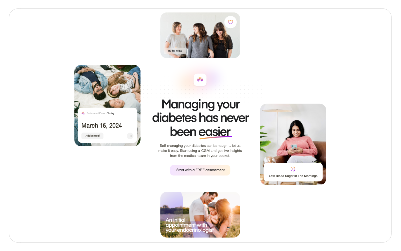 Lifer-changing diabetes support screenshot 2