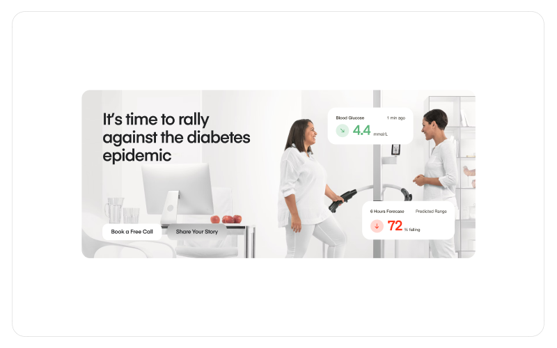 Lifer-changing diabetes support screenshot 1