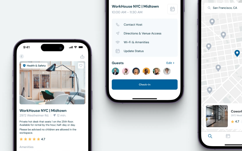LiquidSpace - workspace rental service screenshot 1